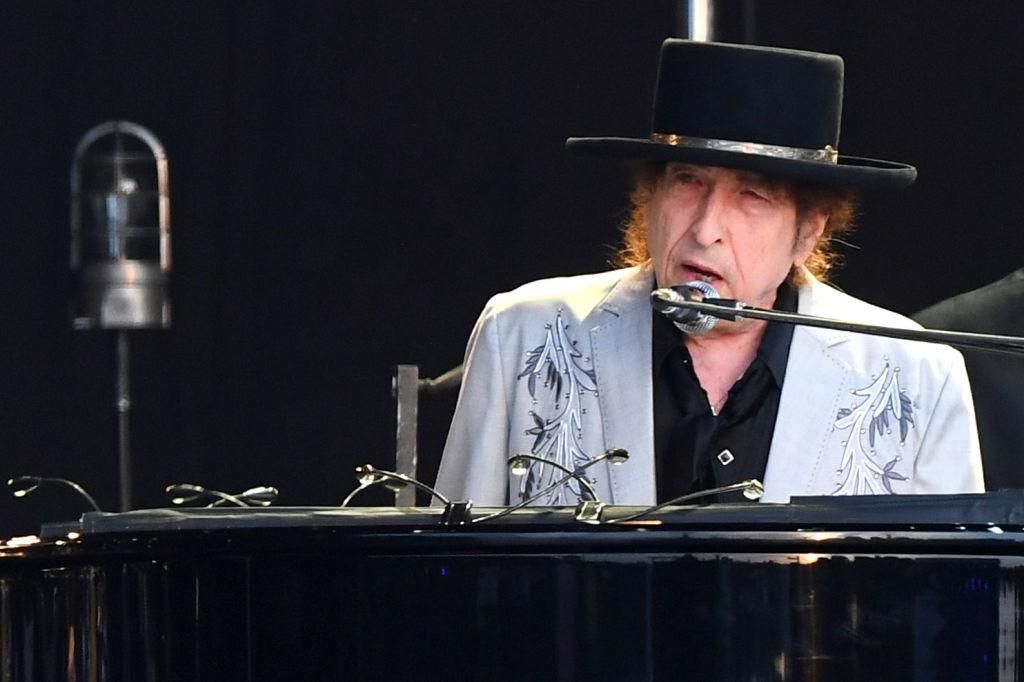 Bob Dylan performs as part of a double bill with Neil Young at Hyde Park on July 12, 2019 in London, England. (Photo by Dave J Hogan/Getty Images for ABA)
