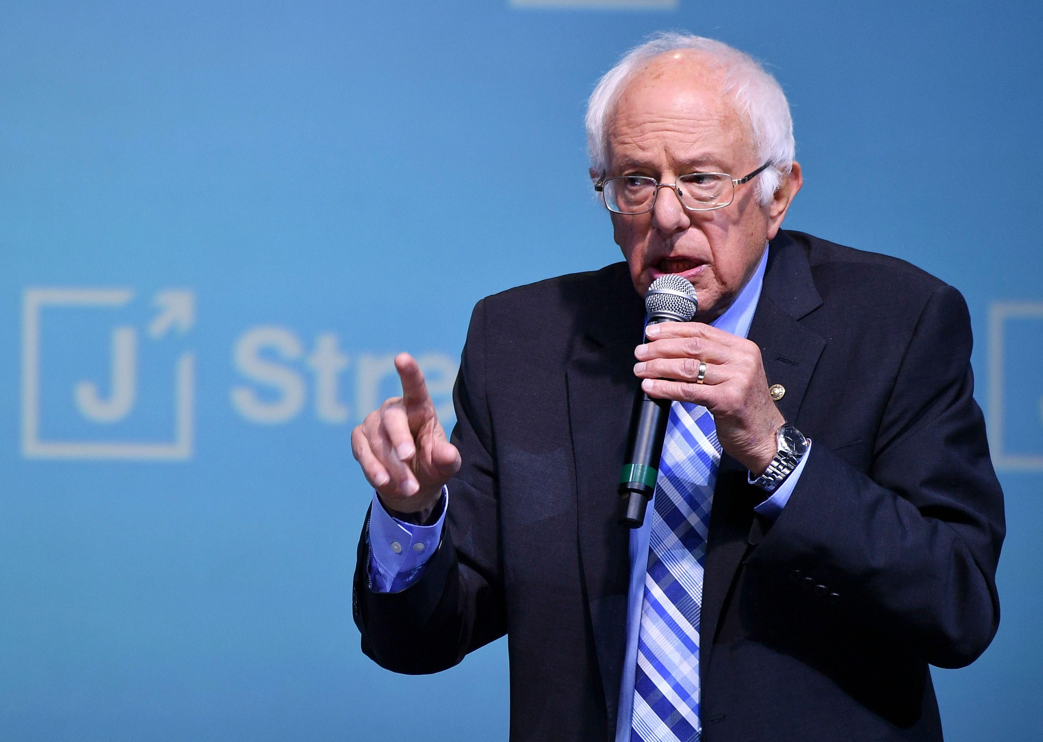Sanders went so far as to say that some of the $3.8 billion that currently goes to Israel every year should be dedicated to humanitarian aid for Gaza. (Photo: MANDEL NGAN/AFP via Getty Images)