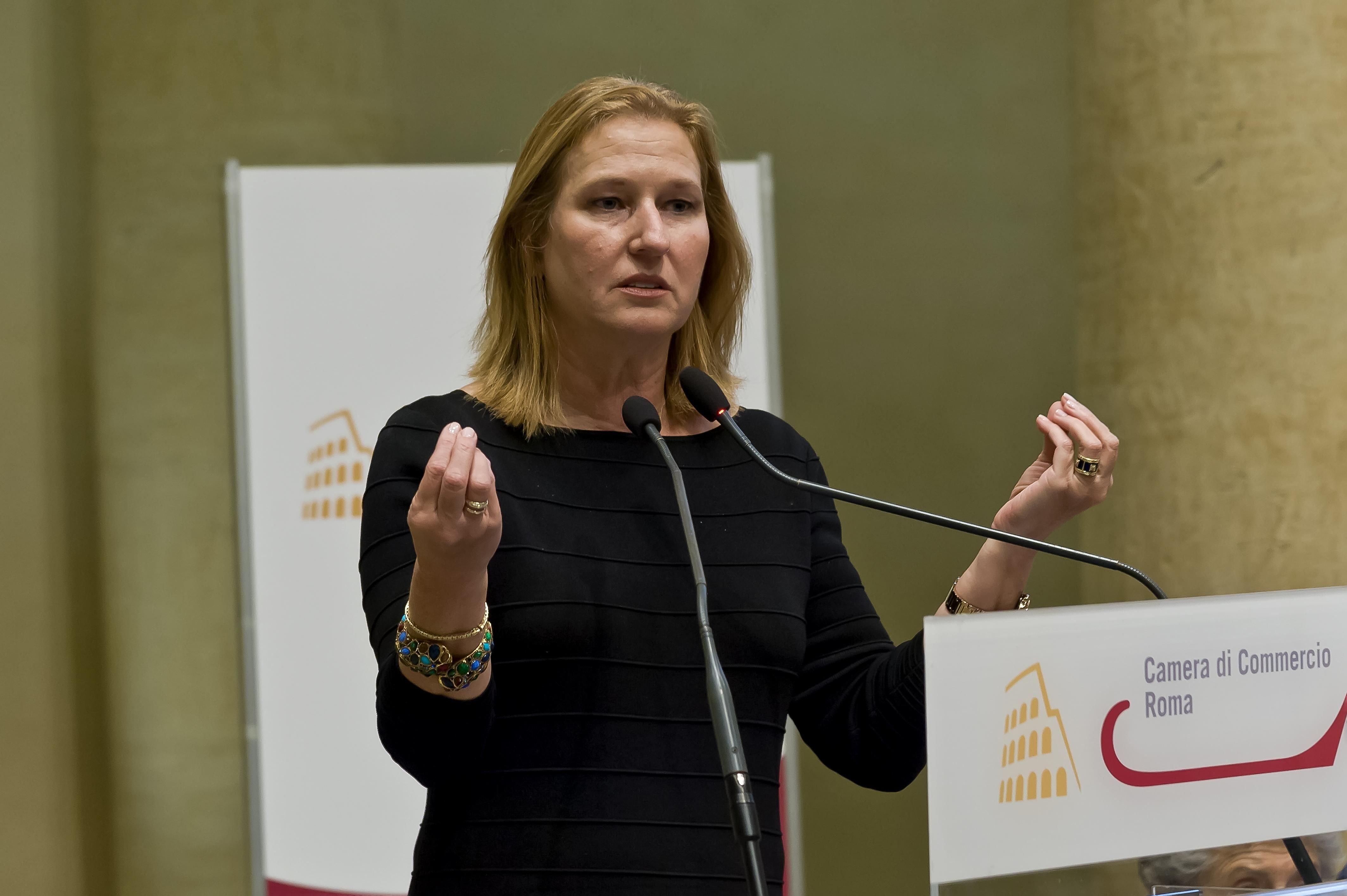Tzipi Livni (pictured) is the former Israeli foreign minister who has been the subject of arrest warrants and a lawsuit in three countries for her alleged role in war crimes committed during the 2008-09 Cast Lead invasion of Gaza. (Photo: Stefano Montesi/Corbis via Getty Images)