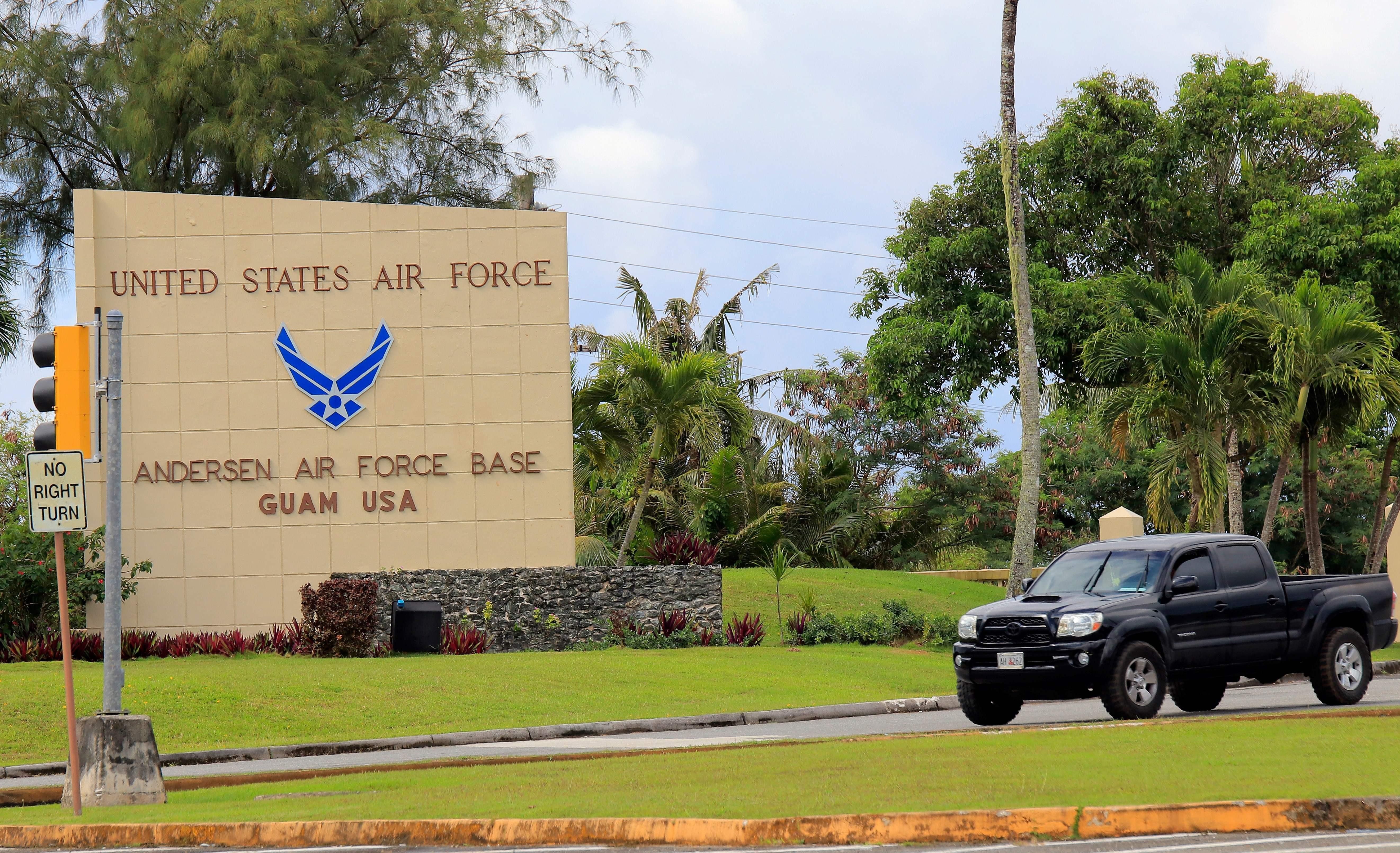  Guam: one of the countless islands of the Pacific used by the United States military as a base. (Photo: VIRGILIO VALENCIA/AFP/Getty Images)