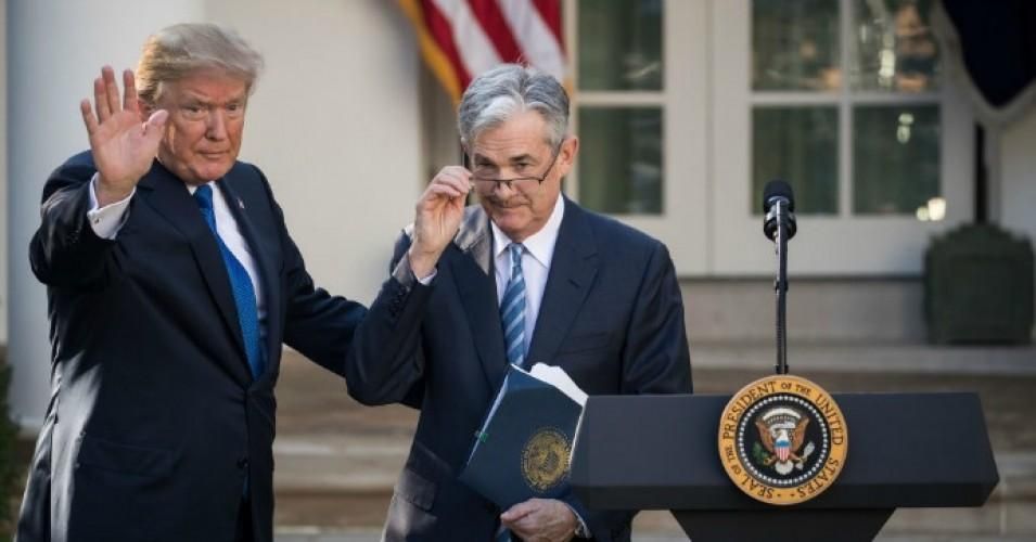 President Donald Trump waves after introducing his then-nominee for the chairman of the Federal Reserve Jerome Powell during a press event in the Rose Garden at the White House, November 2, 2017 in Washington, D.C. (Photo: Drew Angerer/Getty Images)