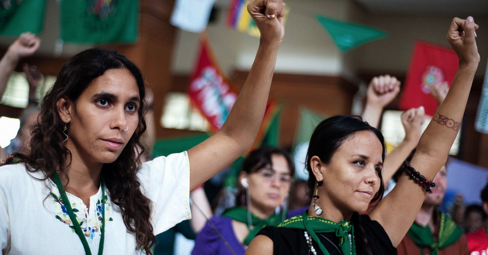 What we need now more than ever is social movements to advocate for solutions that will protect all of us, not just the business sector. (Photo: La Via Campesina)