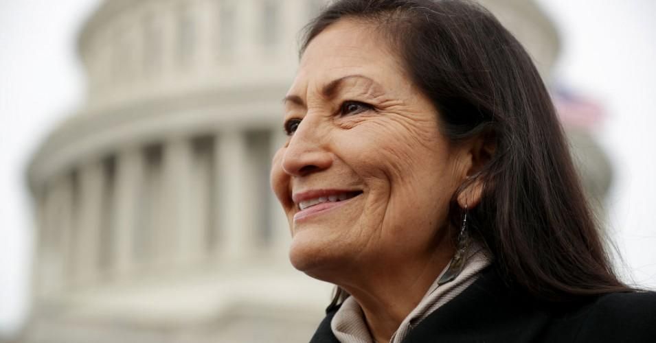 Rep. Debra Haaland (D-NM). (Photo by Chip Somodevilla/Getty Images)
