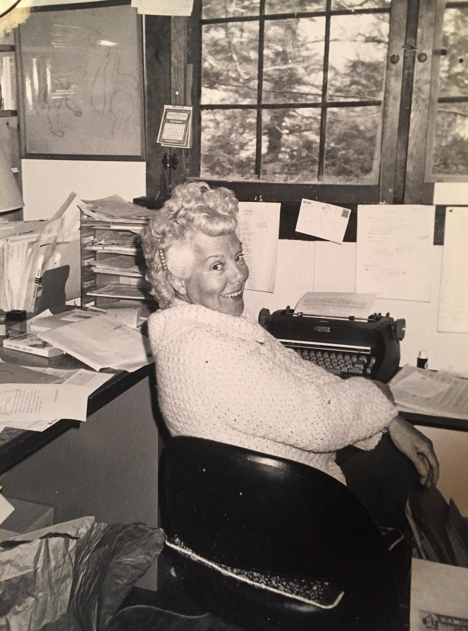 Publisher Betty Ballantine--she believed in the power of ideas, and was willing to take risks to bring new ones to light. (Photo: Richard Ballantine/Kathy Ballantine 1980, via Associated Press)