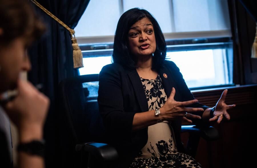 U.S. Rep. Pramila Jayapal (Wash.), the current co-chair of the Congressional Progressive Caucus (CPC) will lead as the sole chair of the CPC for the 117th Congress. (Photo by Salwan Georges/the Washington Post via Getty Images)