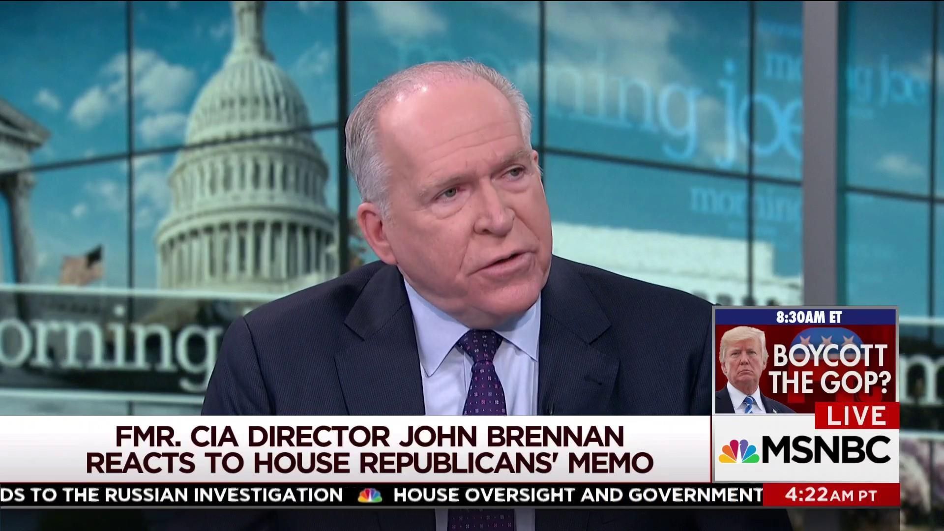 Former CIA director John Brennan has become a regular on MSNBC.