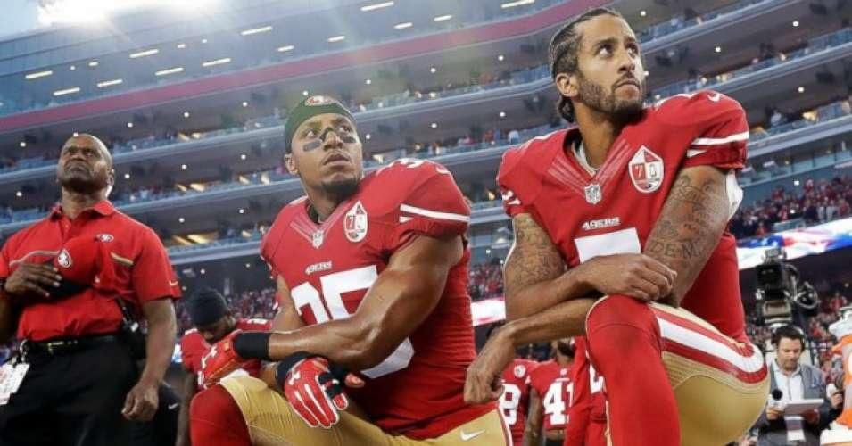 Colin Kaepernick, decided to kneel during the playing of the National Anthem during the 2016 season, his announced intention was to call attention to racial inequality in the United States, and its ugliest manifestations via excessive uses of deadly force by police against African Americans. (Photo: AP)