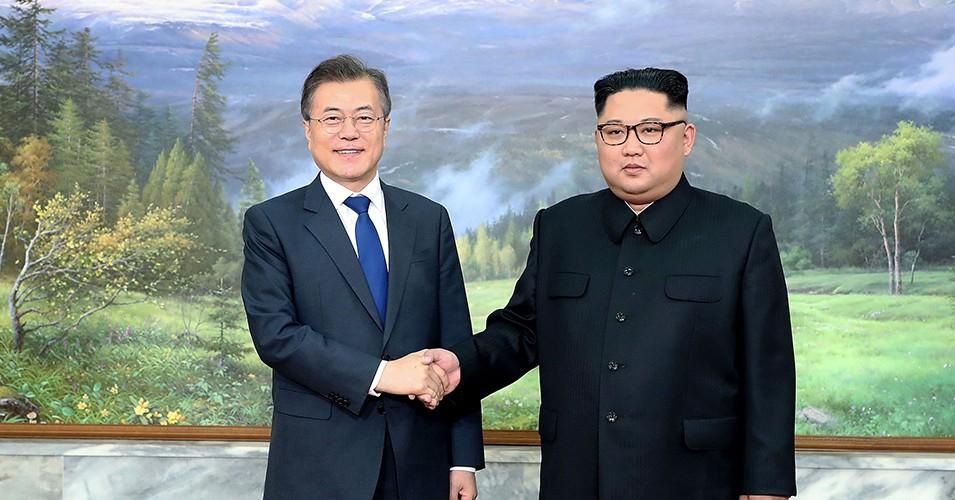 Not only does Moon now have a clear mandate domestically, the global context has changed, paving the way for him to pursue his inter-Korean peace agenda, with or without Washington’s approval. (Photo by South Korean Presidential Blue House via Getty Images)