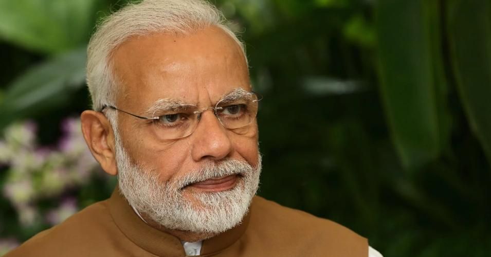 India Prime Minister Narendra Modi, writes Margolis, is a Hindu nationalist hardliner who has proved willing to dangerously antagonize Pakistan and India's 200 million Muslims, who make up over 14% of the population. 