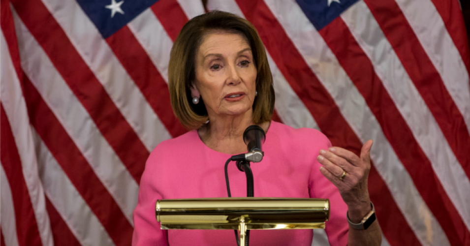 Ever since Pelosi entered the congressional leadership of her party, the nature of the representation she offers has been an ambiguous thing. (Photo: Zach Gibson/Getty Images)