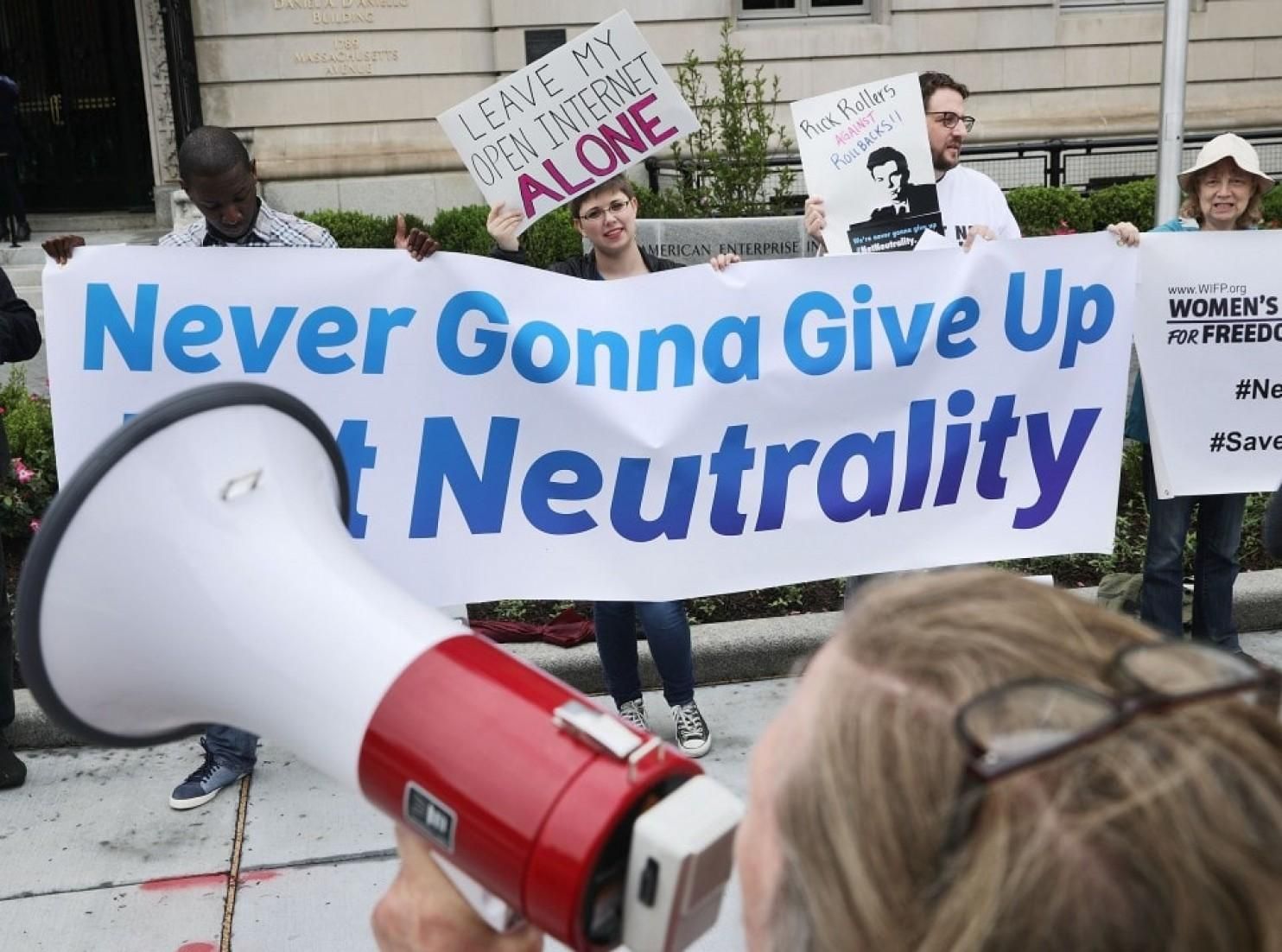 Net neutrality supporters want to ensure that the Internet remains an open and democratic place.