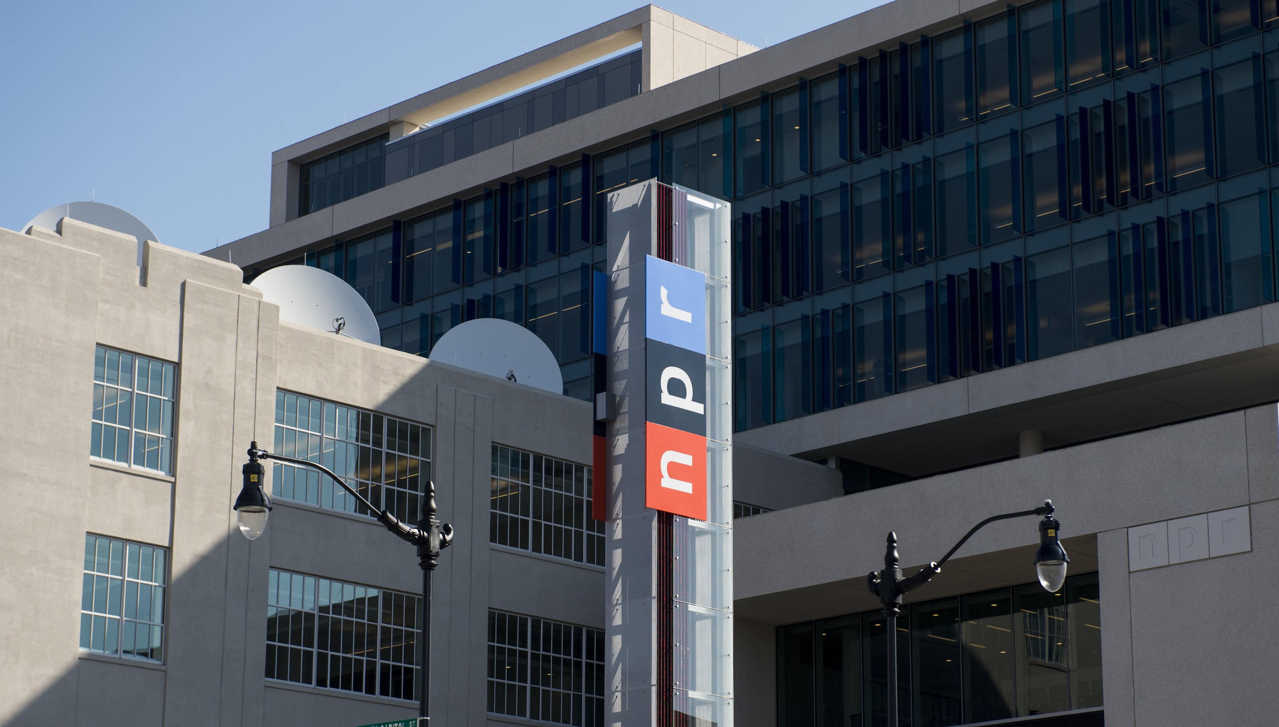  National Public Radio's new headquarters at 1111 North Capitol Street, NE opened on March 25, 2013, in the NOMA district in Washington.