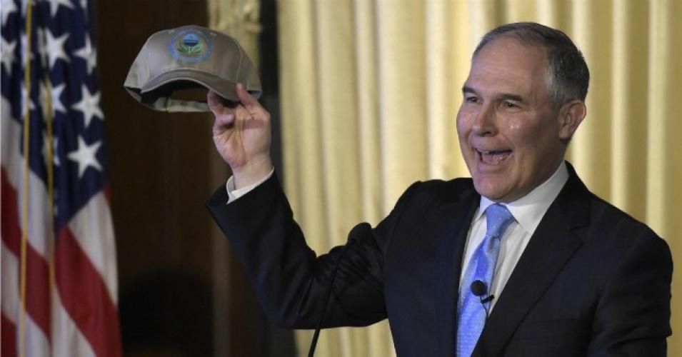 Scott Pruitt met with the CEO of Dow Chemical last spring. Twenty days later, he decided not to ban Dow’s chlorpyrifos pesticide from being sprayed on food.