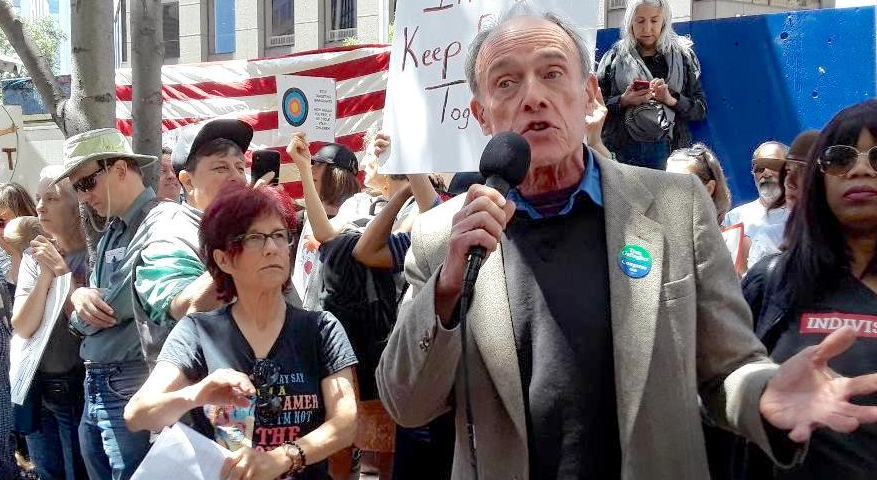 Longtime progressive activist and political organizer Tom Gallagher is challenging House Speaker Nancy Pelosi for her congressional seat in 2020. (Photo: Gallagher for Congress)