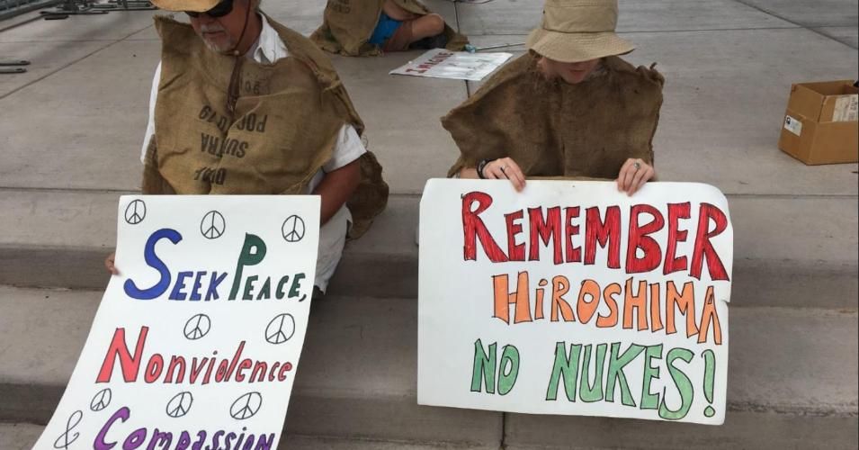 "Our message over the years has been simple and urgent: Nuclear weapons have totally failed us. They don’t make us safer; they don’t provide jobs; they don’t make us more secure—these are age-old lies. Instead they bankrupt us, economically and spiritually." (Photo: Courtesy of Rev. John Dear)