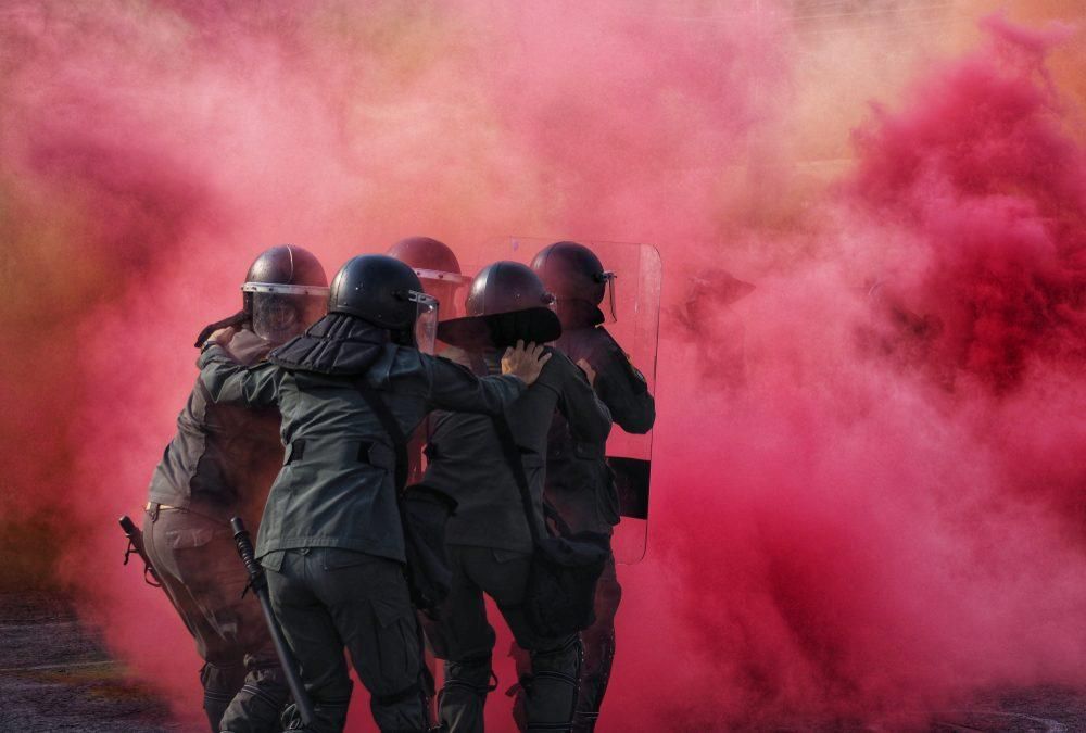 Across the country, reckless and aggressive use of tear gas on anti-racist protestors during a respiratory pandemic is likely intentional. (Photo: Shutterstock)