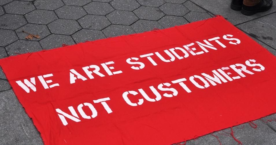 "Slavery by debt has continued to this day, and it is particularly evident in the plight of students." (Photo: Michael Fleshman/cc)