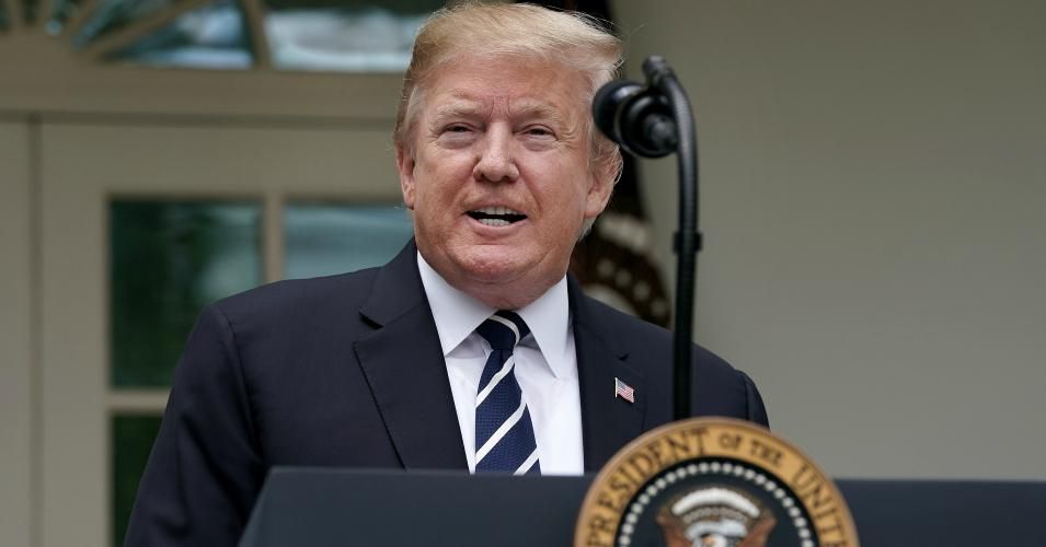  U.S. President Donald Trump speaks about Robert Mueller's investigation into Russian interference in the 2016 presidential election in the Rose Garden at the White House May 22, 2019 in Washington, DC. Trump responded to House Speaker Nancy Pelosi saying he was engaged in a cover up. (Photo: Chip Somodevilla/Getty Images)