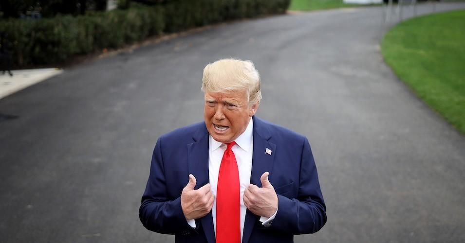 "Trump is already notorious for lying, cheating and stealing, and has every motive to steal the election because he’s behind in the polls, and once he leaves office faces the possibility of prosecution for crimes he has already confessed to committing," writes Cho. (Photo: Win McNamee/Getty Images)