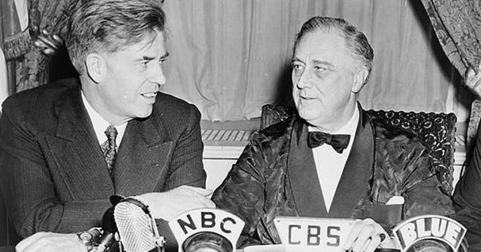 Vice President Henry Wallace (left) with President Franklin D. Roosevelt. (Photo: Library of Congress)