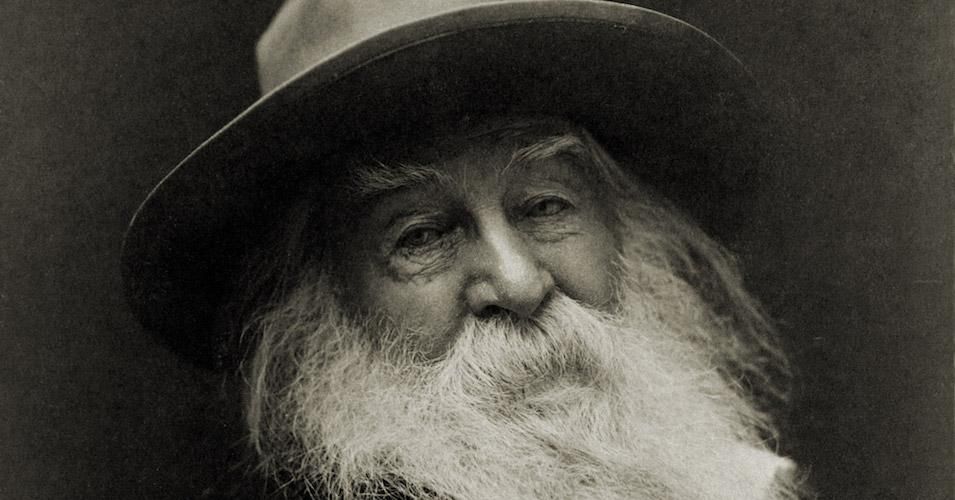 Today is Walt Whitman's 200th birthday. A friend observed it's better he's not seeing what's happened to his country. 