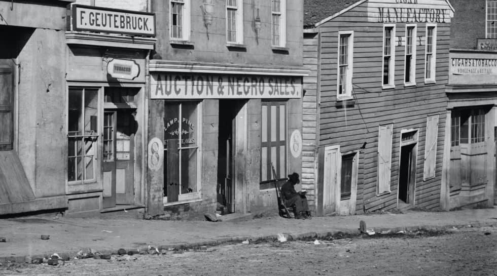 Whitehall Street, Atlanta Georgia, 1864. (Photo: Wikimedia Commons/cc)