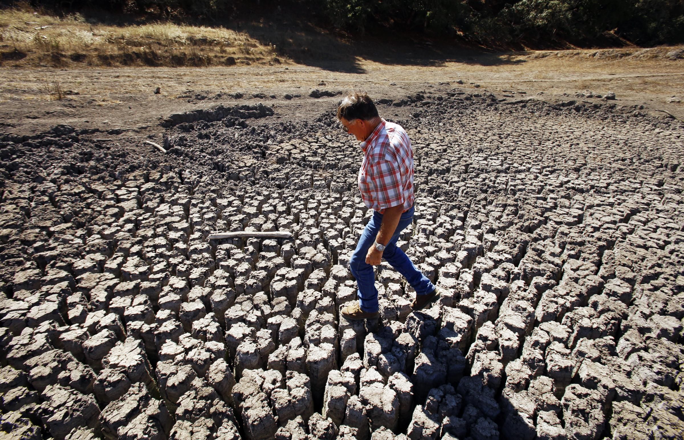 Drought conditions in California