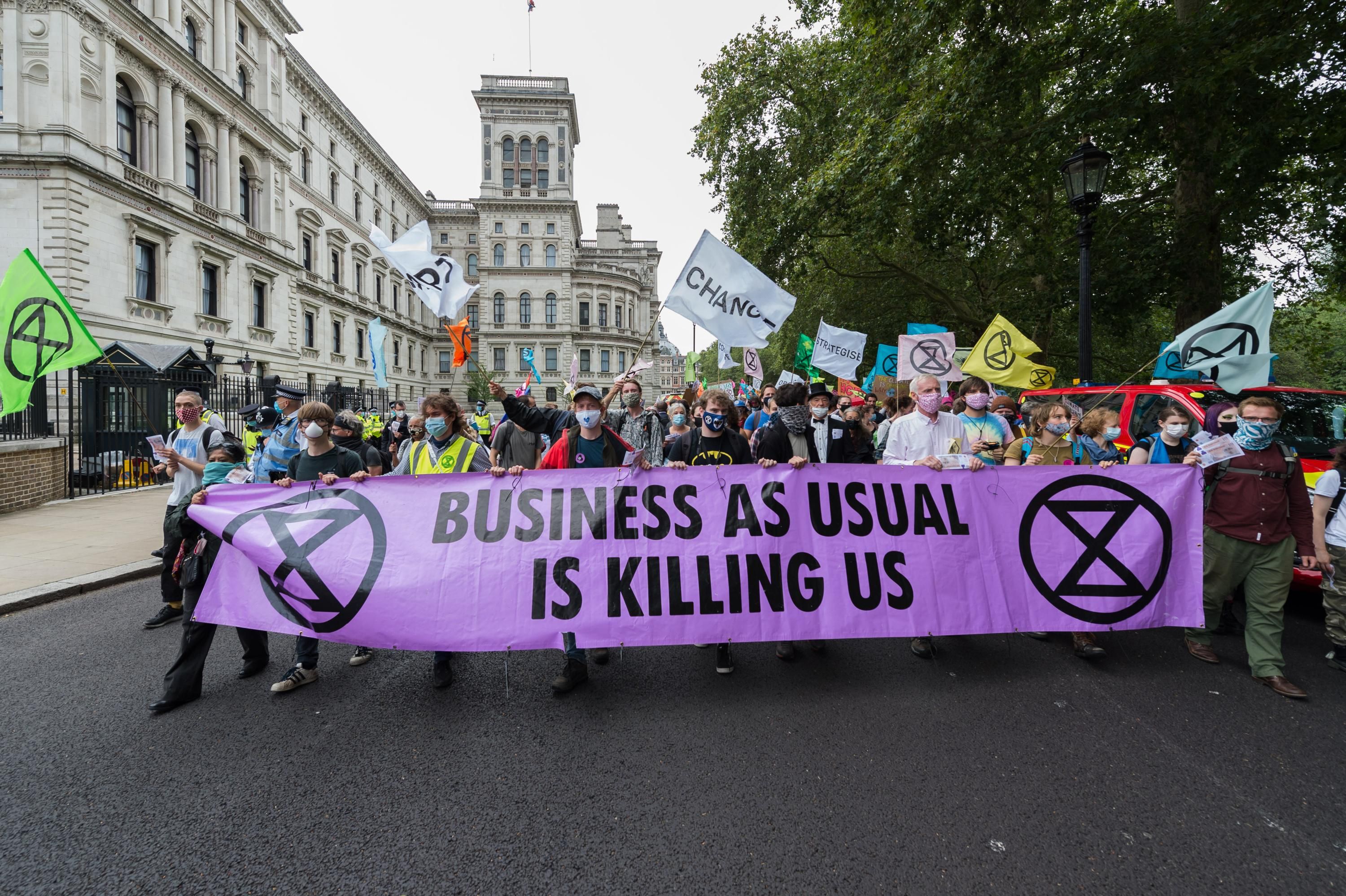 Extinction Rebellion protest
