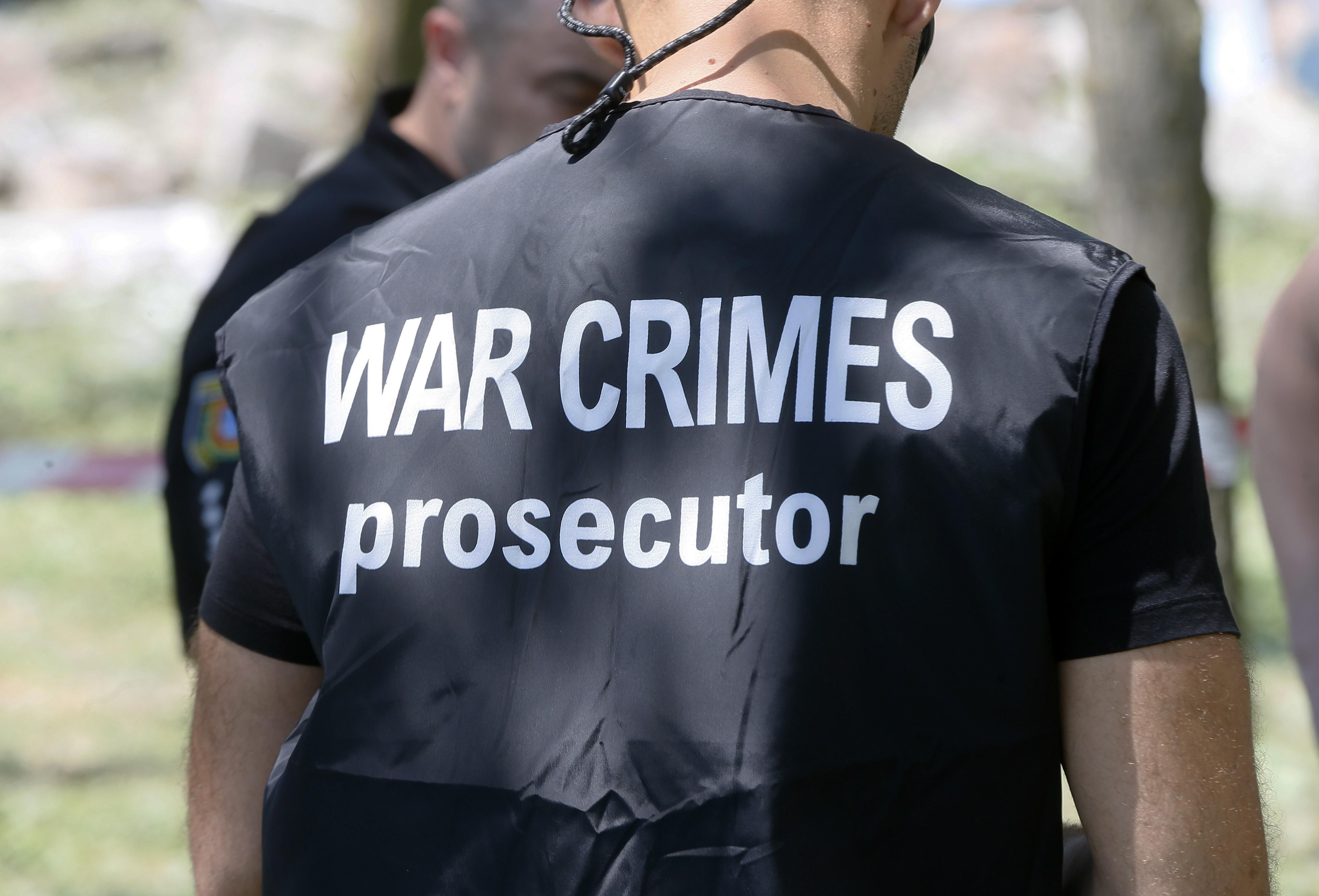 A war crimes prosecutor on the scene in Ukraine