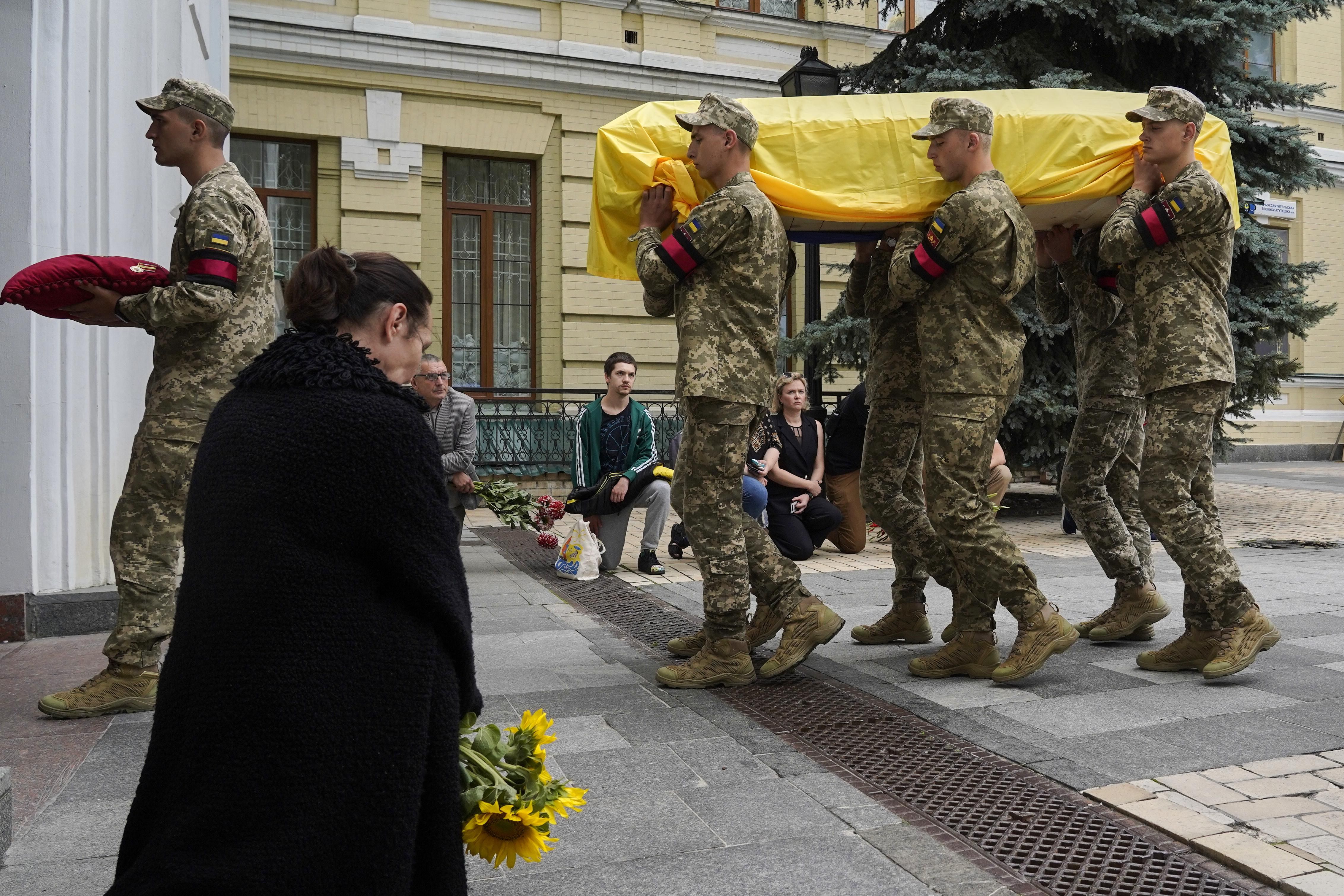 Ukraine soldier laid to rest