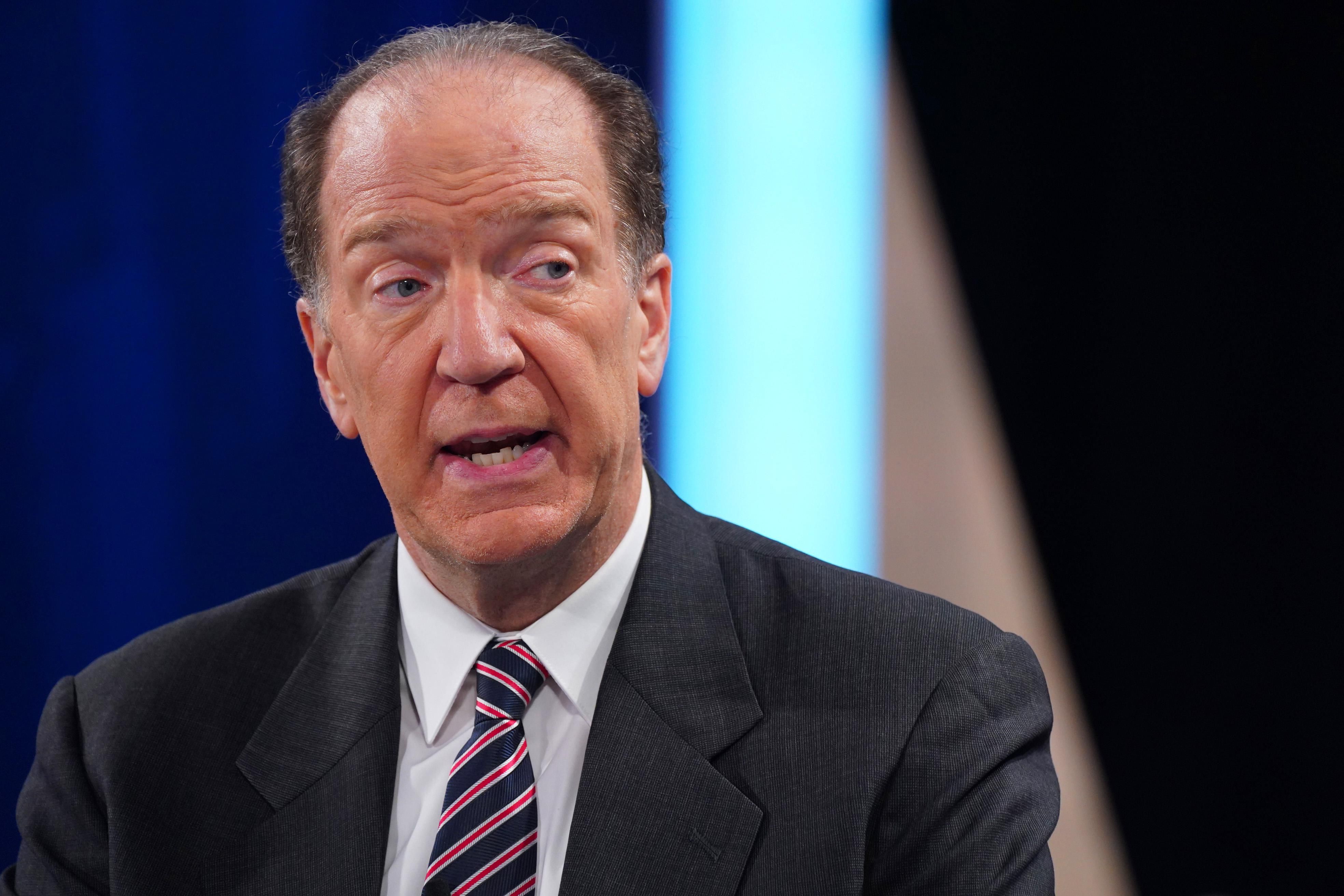 World Bank President David Malpass speaks at the Concordia Annual Summit on September 19, 2022 in New York City.