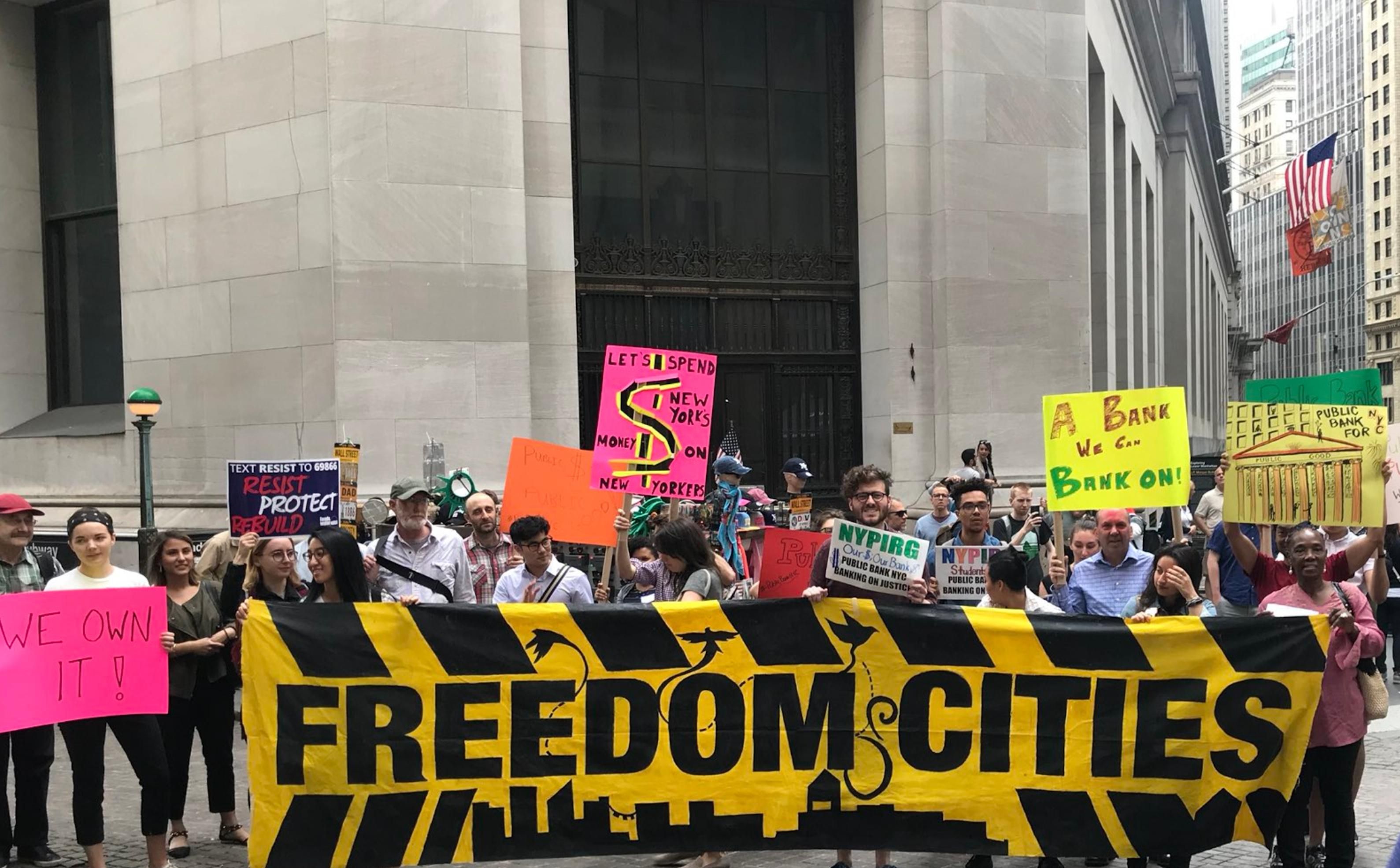 , 150+ NY Teams Again Public Banking Invoice to Declare &#8216;Independence From Wall Road&#8217;