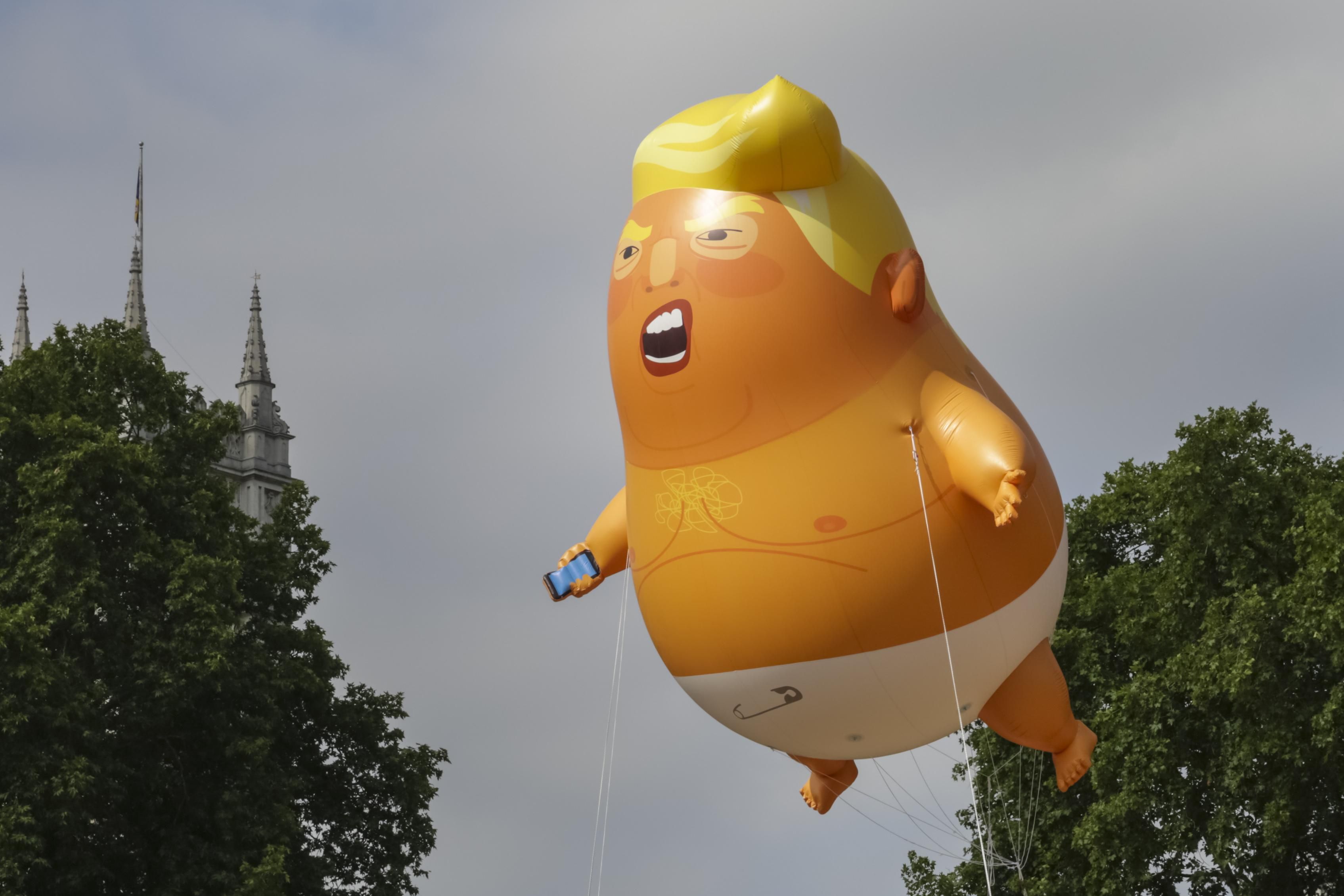 trump baby doll