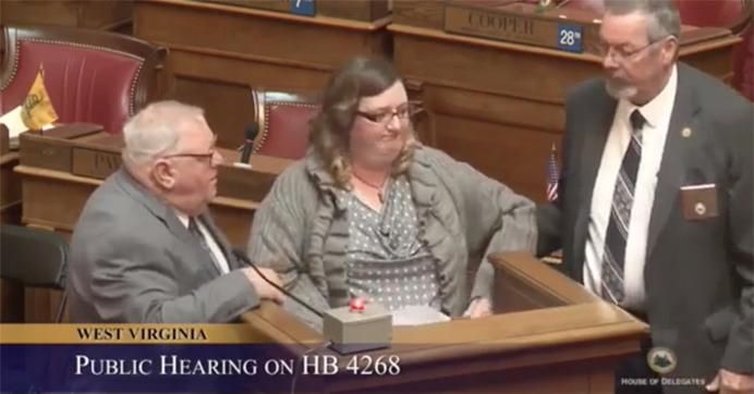 Woman Dragged Out of West Virginia House Hearing For Listing Oil and Gas Contributions to Members