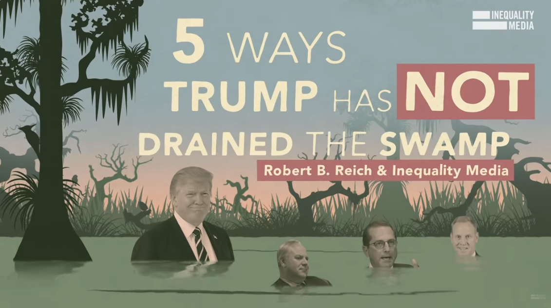 Opinion 5 Ways Donald Trump Has Not Drained the Swamp
